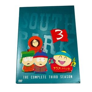 South Park Third Season DVD Box Set Missing Disc 1 Season 3 Plays Well